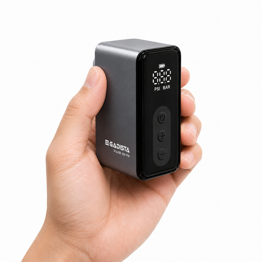 Mini Pompe à Vélo Électrique 120 PSI PULSE – GADISTA
