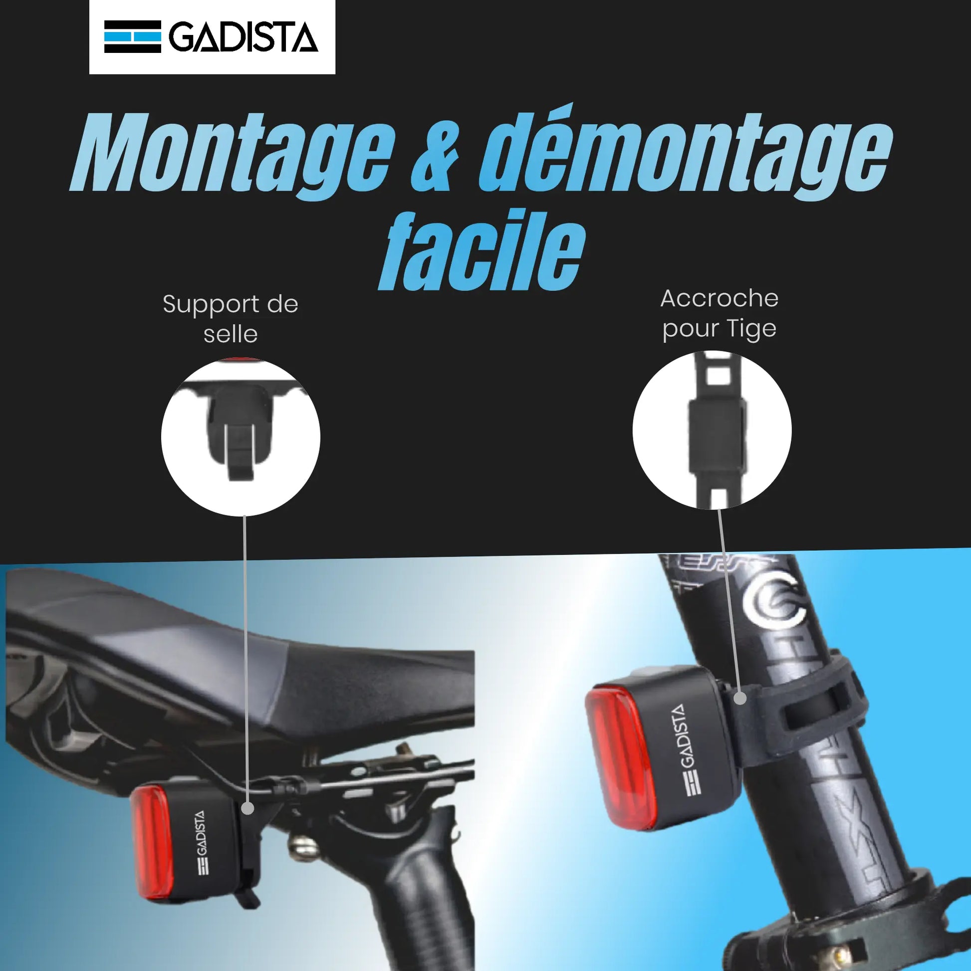 Lumiere velo arriere puissante hotsell