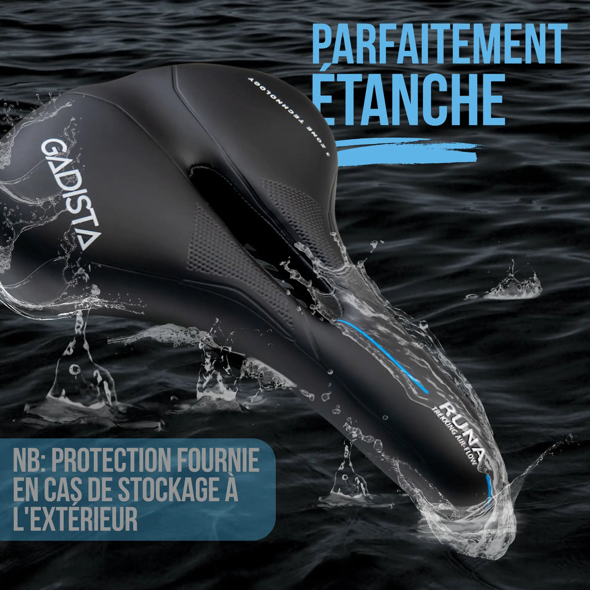 Selle Vélo UPPSALA Ultra Confortable – Gadista, Fait Main En Italie