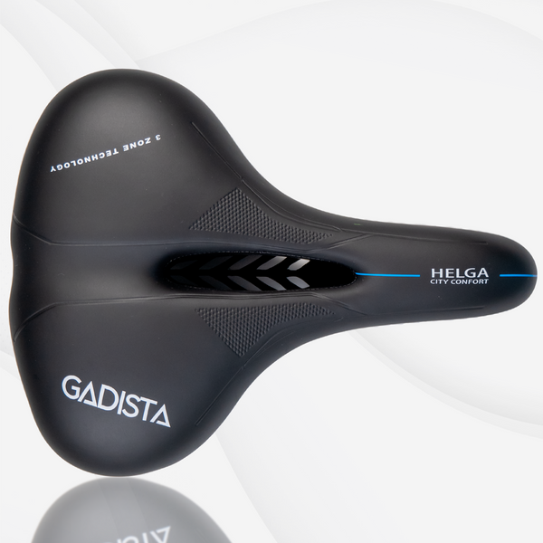 Selle velo HELGA ultra confortable fait mains en ITALIE avec technolog –  GADISTA